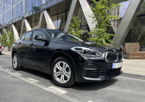 BMW X2 cena 149900 przebieg: 54000, rok produkcji 2020 z Warszawa małe 67